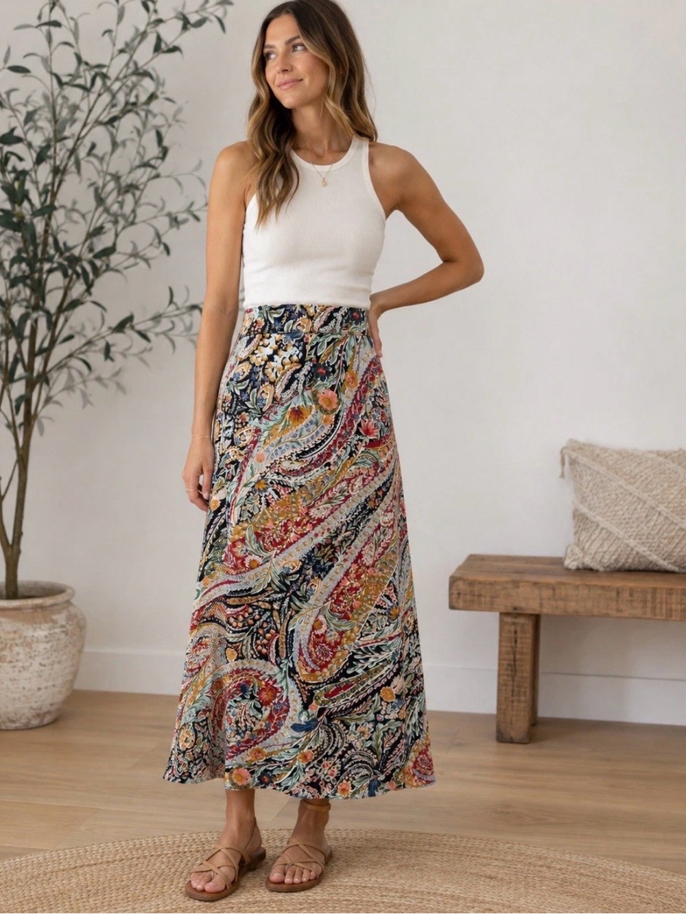 Set of 2 Vince Camuto Midi Skirts
